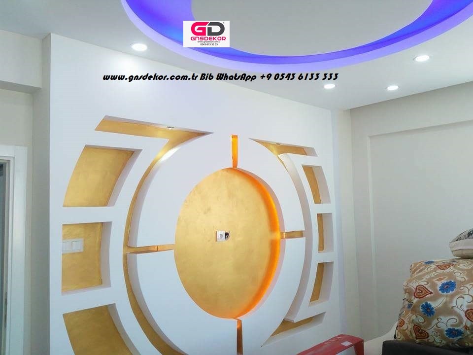 Alçıpan tv ünitesi